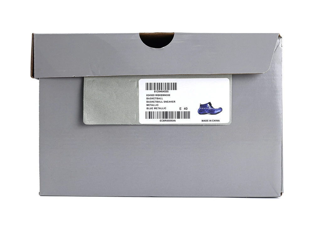 the gray shoe