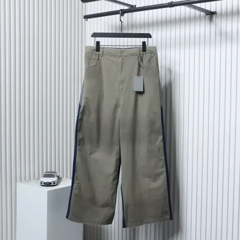 Blcg Distressed Patchwork Trousers