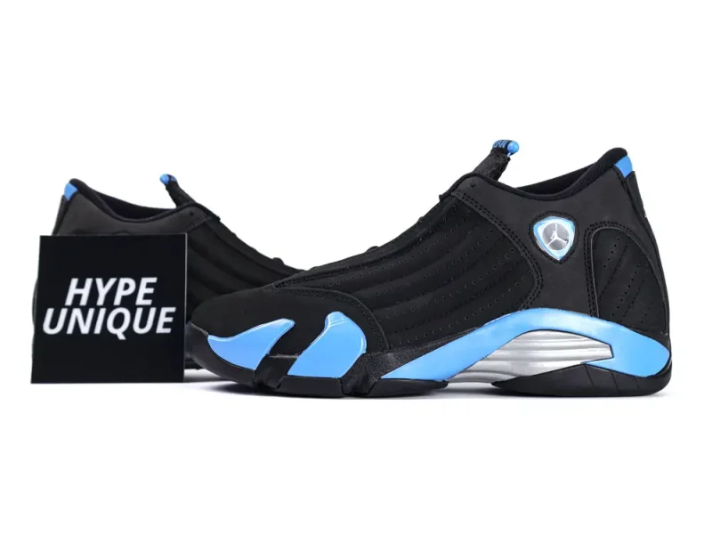 Jordan 14 Retro Black University Blue