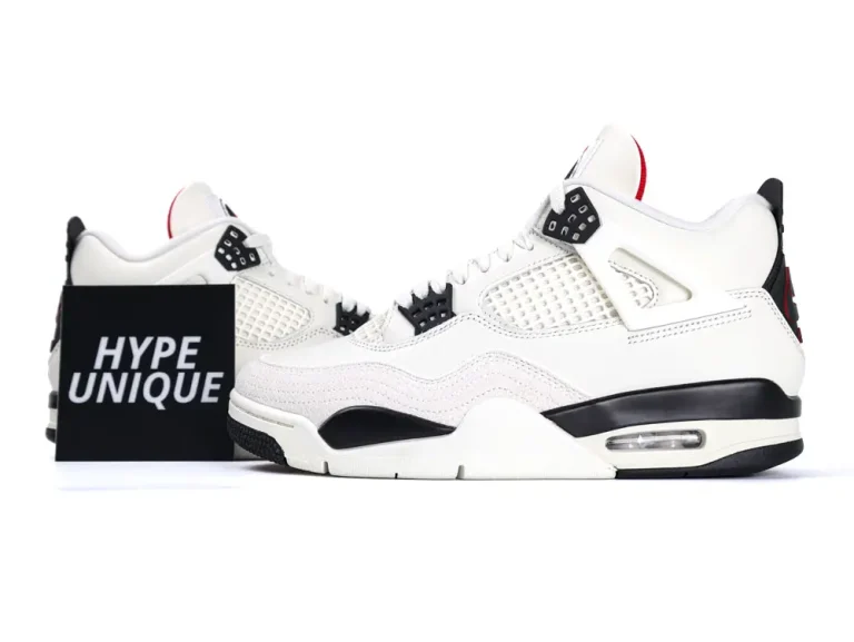 Jordan 4 “Flight Club” and front view (left side).