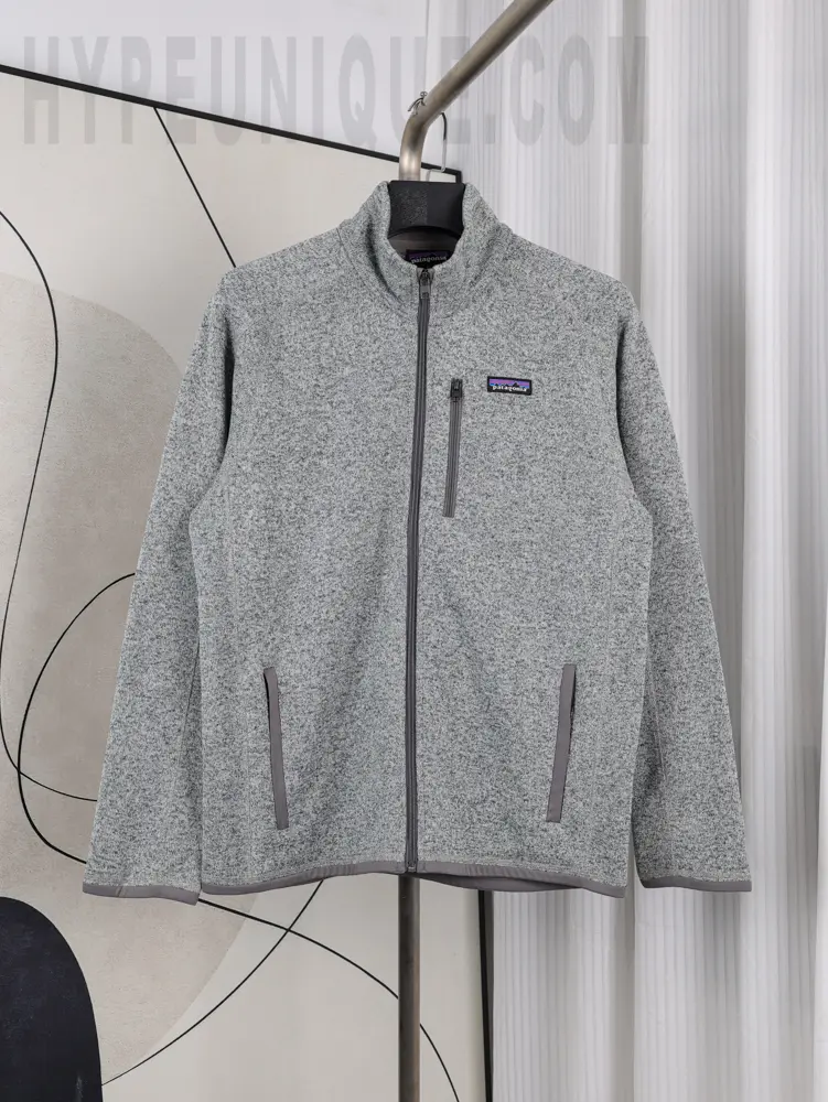 Patagonia Better Sweater Grey Version Front View