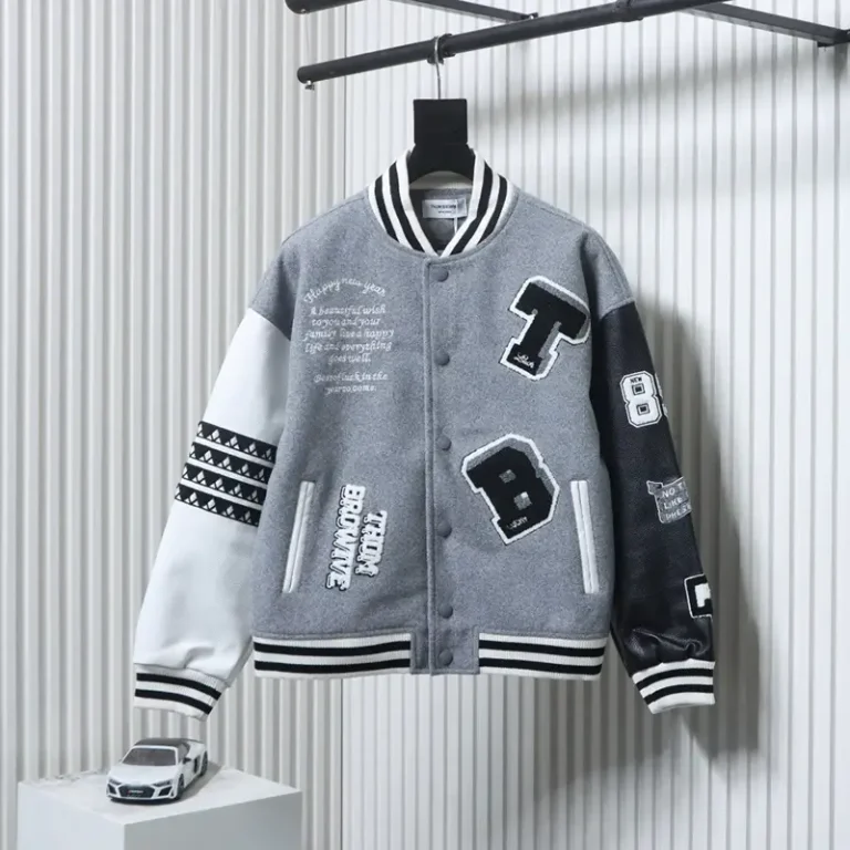TB Multi-Element Embroidered Four-Stripe Jacket