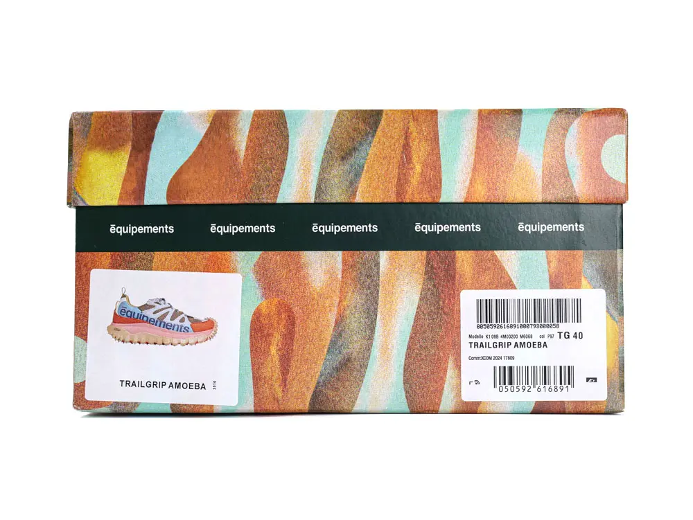 Trailgrip Amoeba Orange Sneakers - Image 14