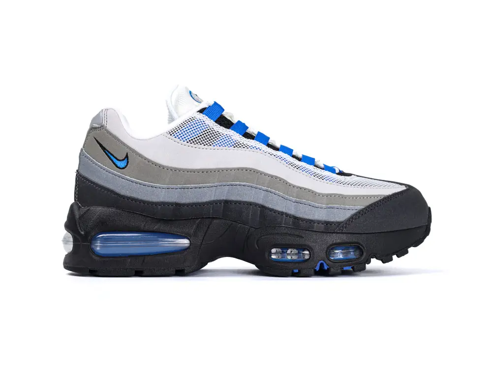 Front view of the inside of the left shoe