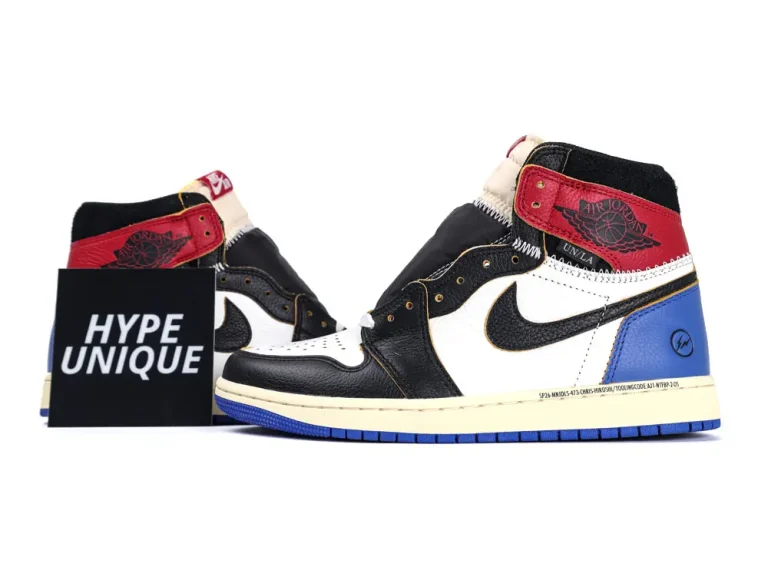 Fragment x Union LA x Air Jordan 1 High OG "Varsity Red/Sport Royal"