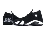 Jordan 14 Retro 'Black White'