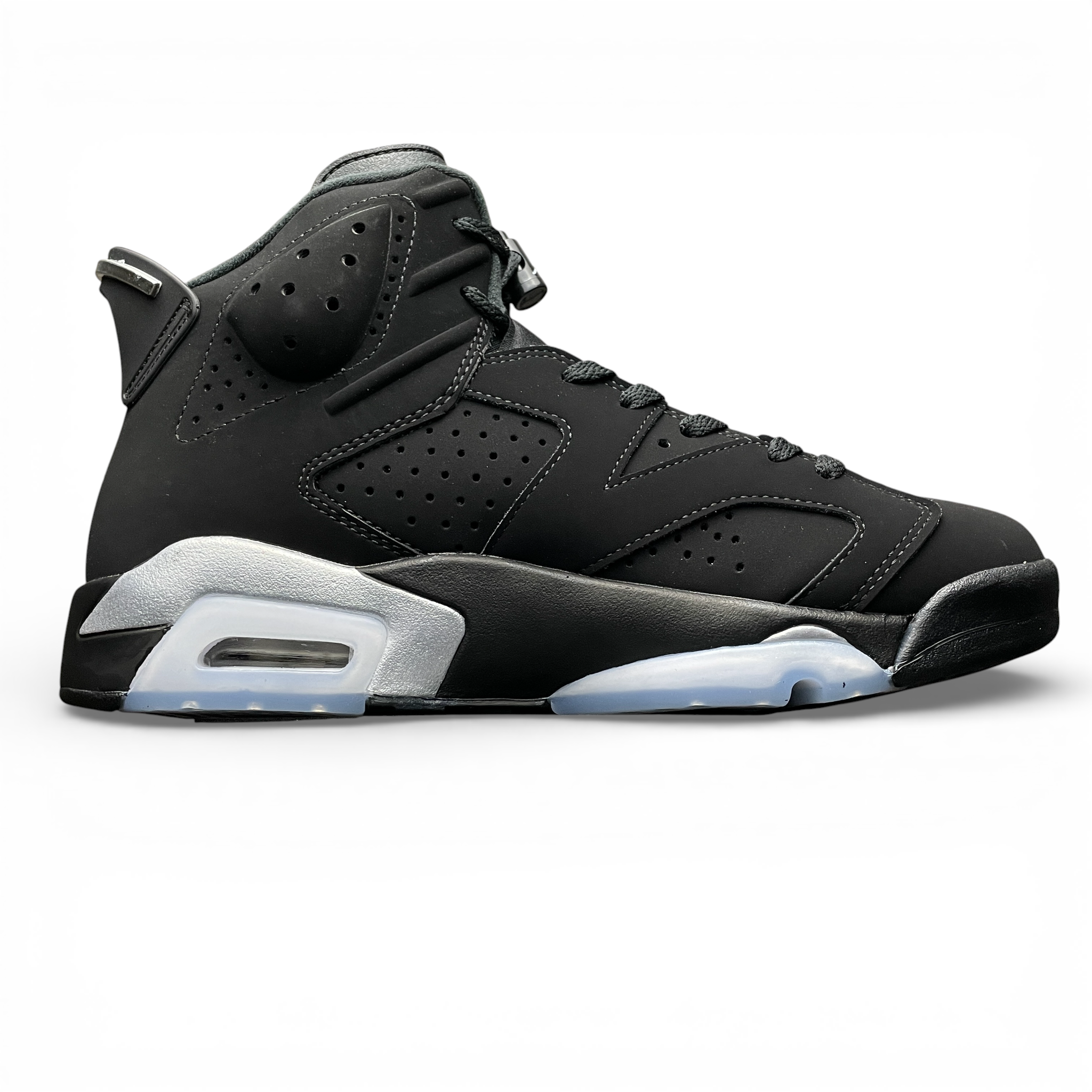 Front view of the inside of the left shoe