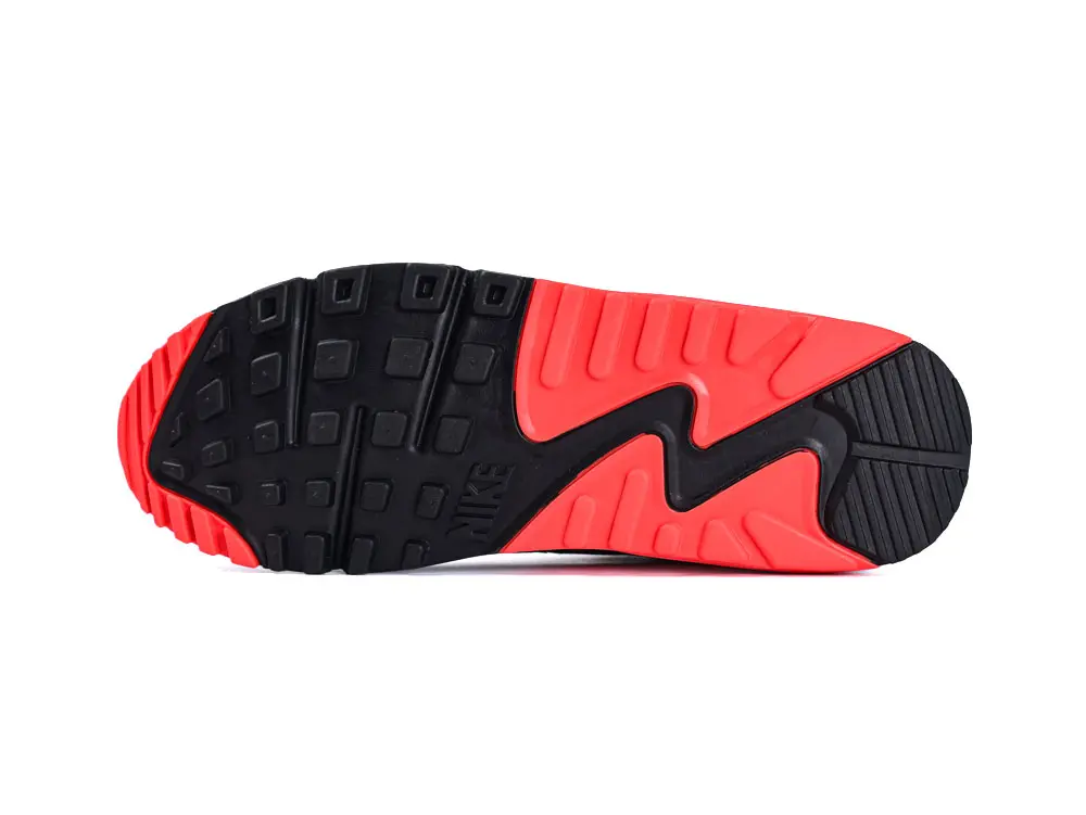 the black and red outsole