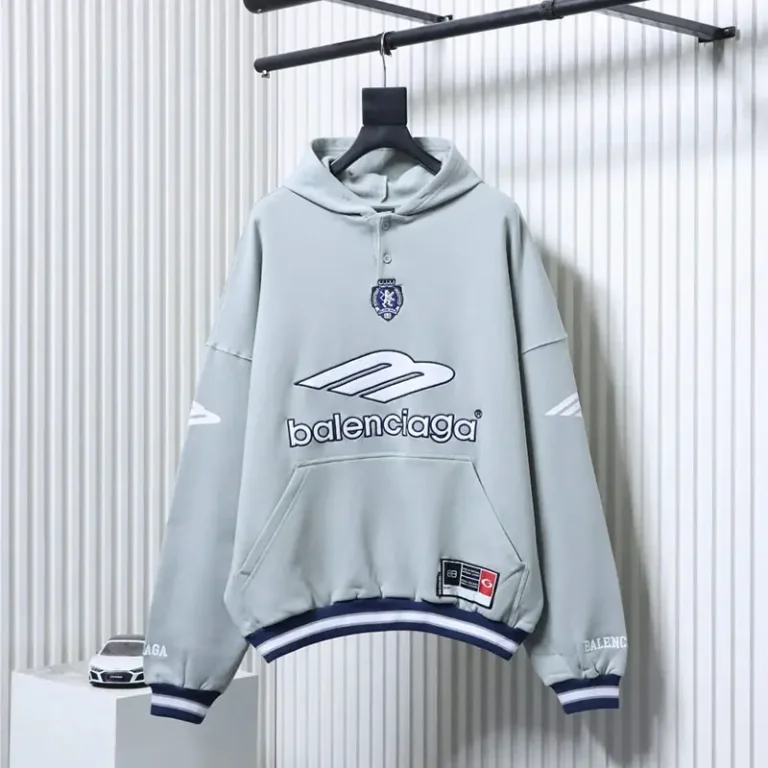 BLCG Logo Badge Appliqué Embroidered Hoodie