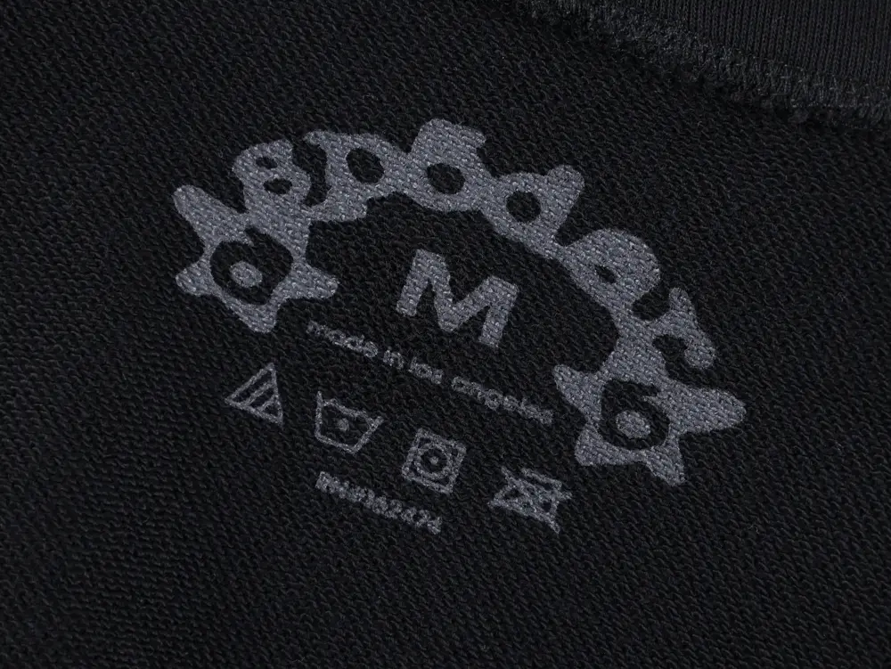 the wash label
