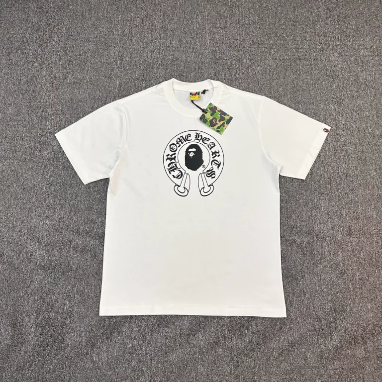 A Bathing Ape Cross Graphic Cotton T-Shirt - Back