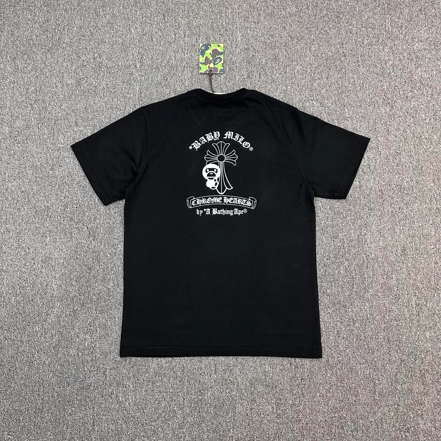 Back details of T-Shirt with logo