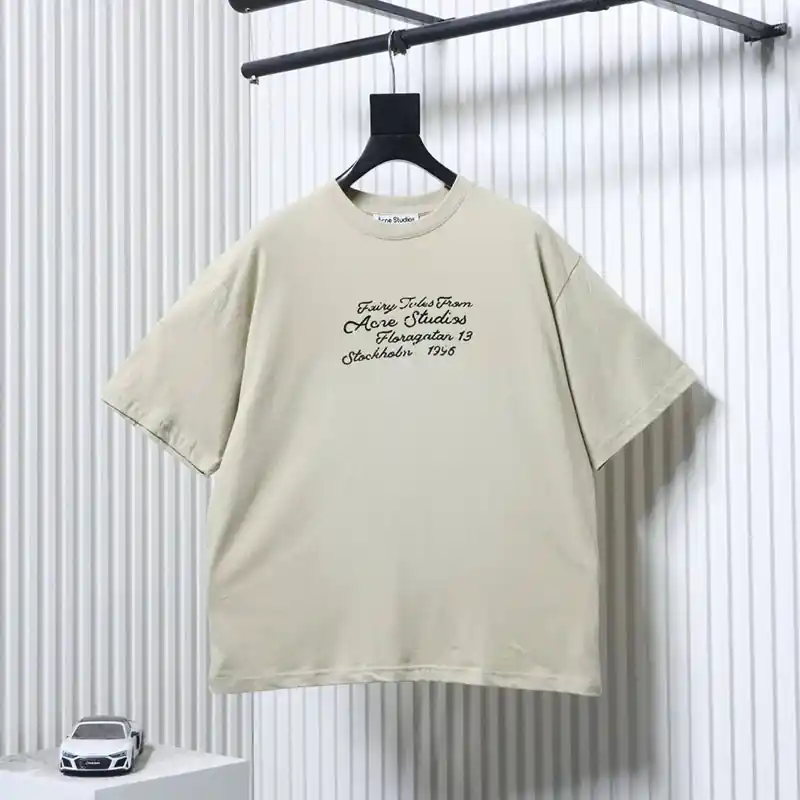 Acne Scribbled Logo Print T-Shirt