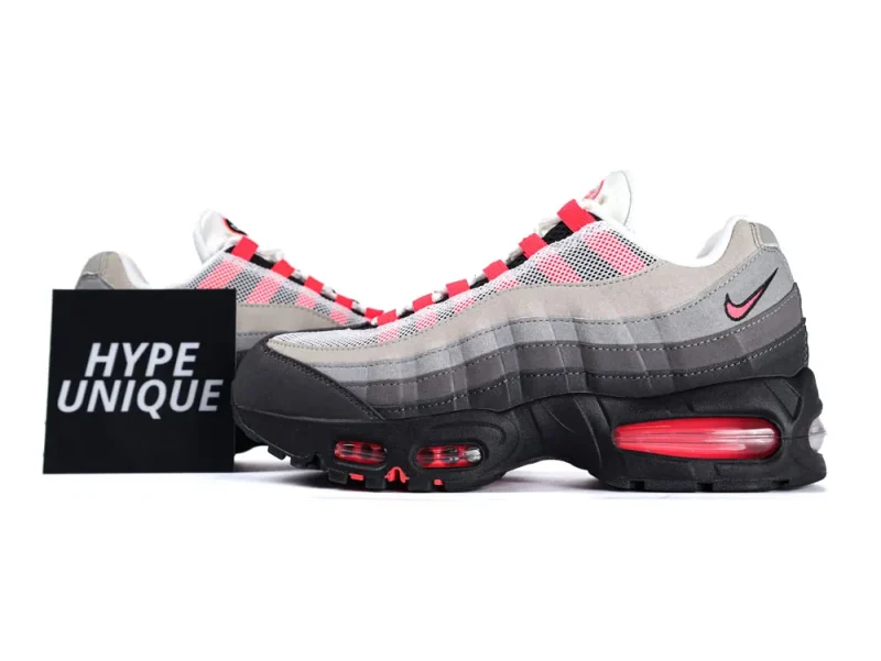 Air Max 95 'Medium Ash and Solar Red'