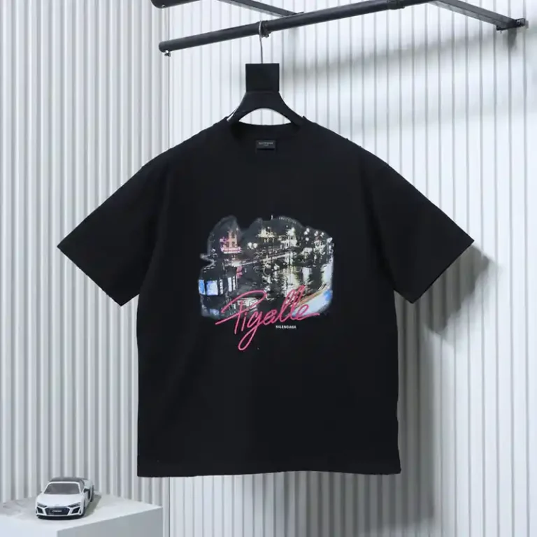 BLCG Pigelle Nightscape Limited Edition Ripped T-Shirt