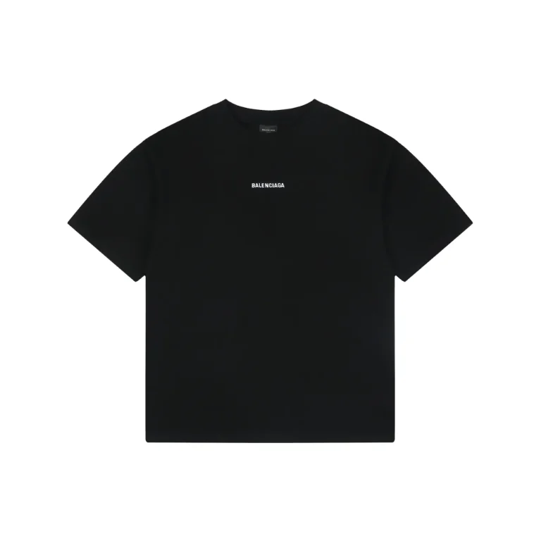 BLCG Small Front Big Back Red Logo Cotton T-Shirt
