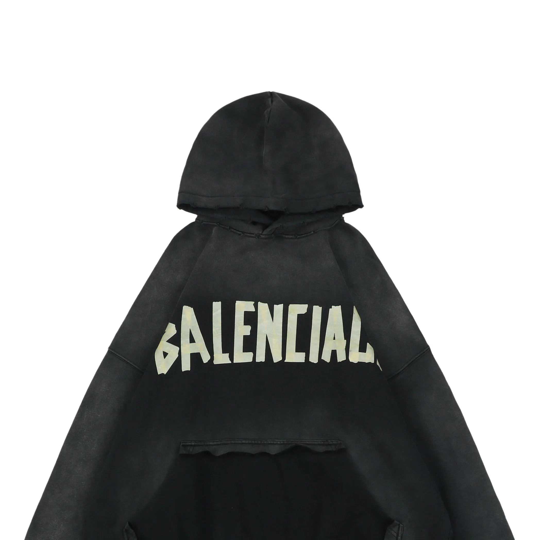 Hoodie with brand detail