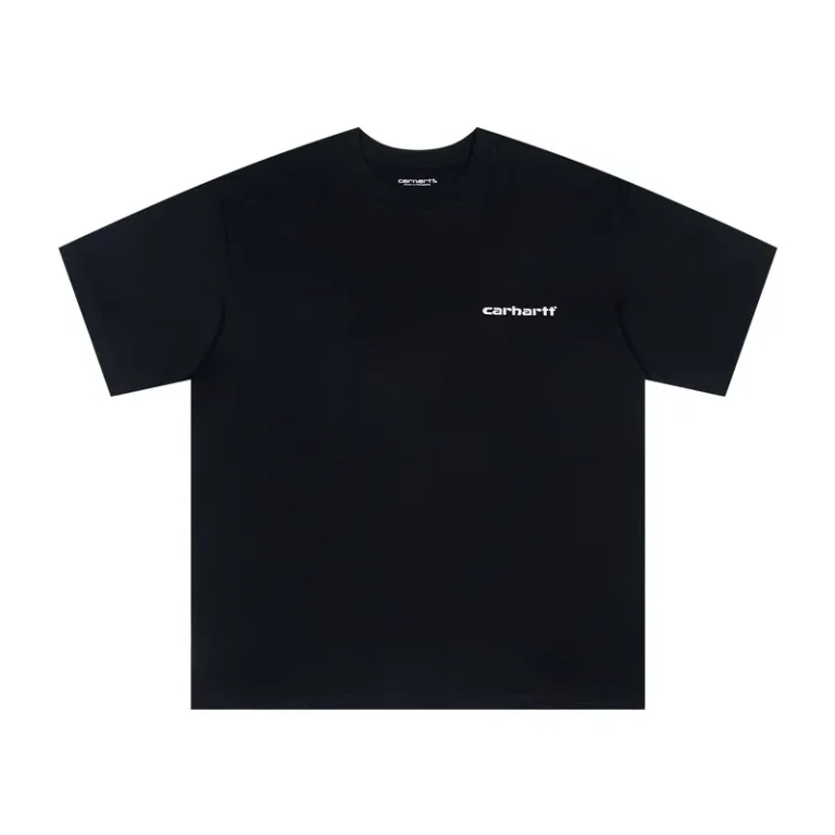 Carhartt Industrial Stripe Logo T-Shirt color Black