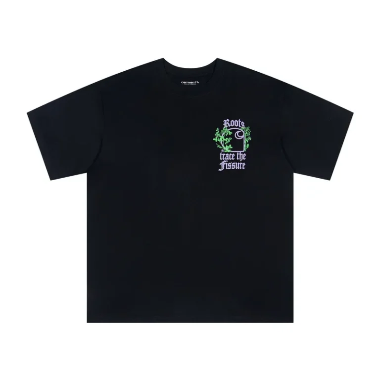 Carhartt Roots Graphic Logo T-Shirt color Black