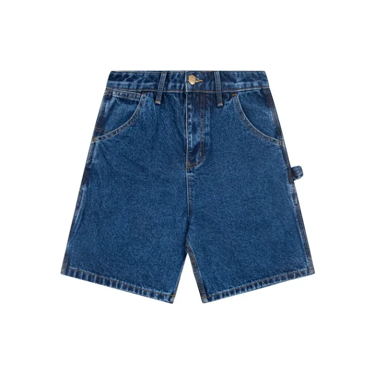 Carhartt WIP Classic Denim Shorts color Dark Blue