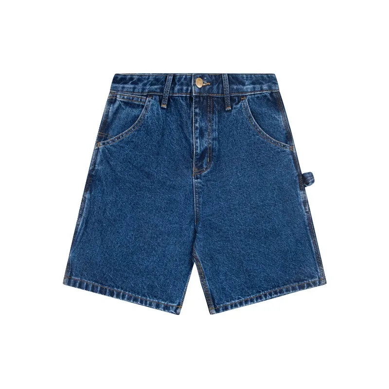 Carhartt WIP Classic Denim Shorts color Dark Blue