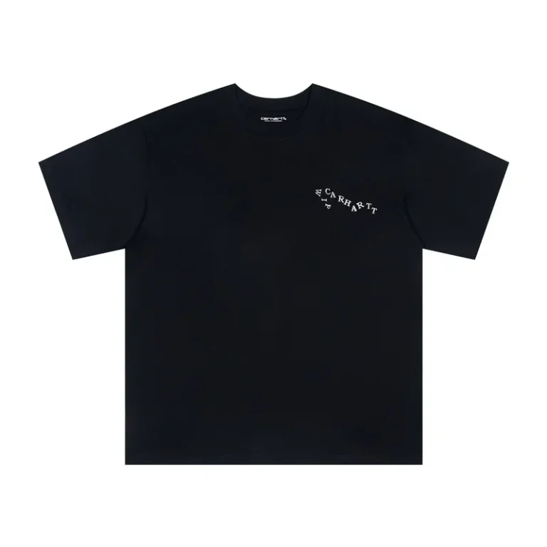 Carhartt WIP Logo Print T-Shirt color Black