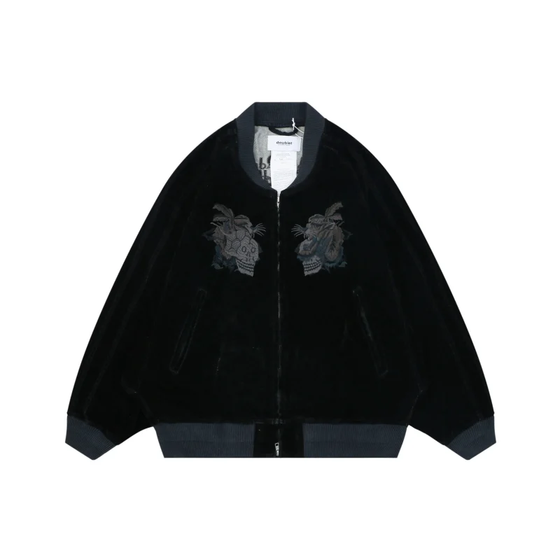Doublet Skull Tiger Embroidered Batwing Jacket