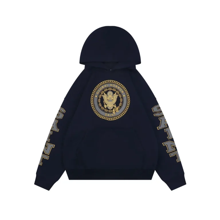 Saint Michael Reflective Angel Medal Hoodie