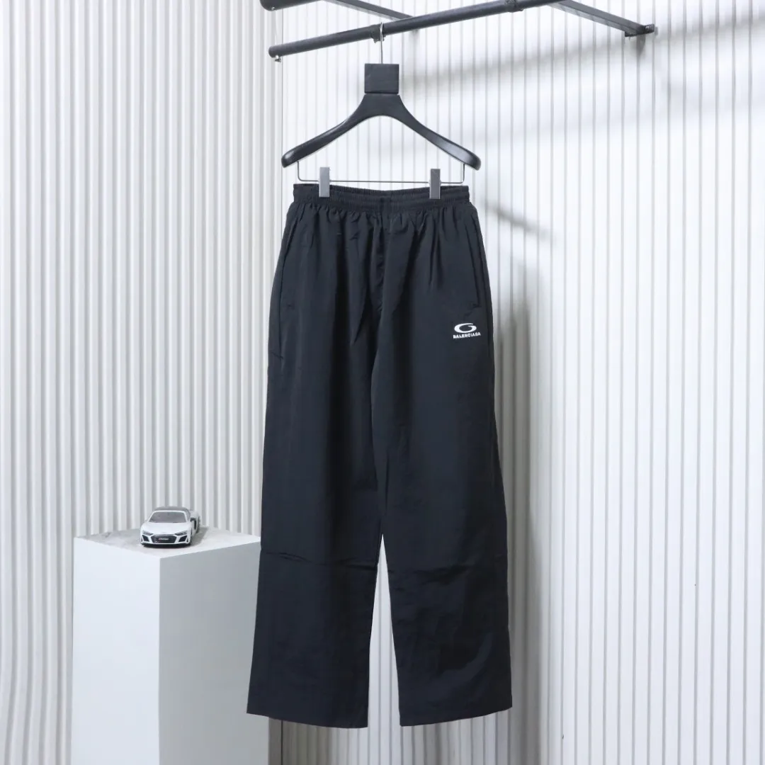 BLCG 26SS Embroidered Track Pants color Black