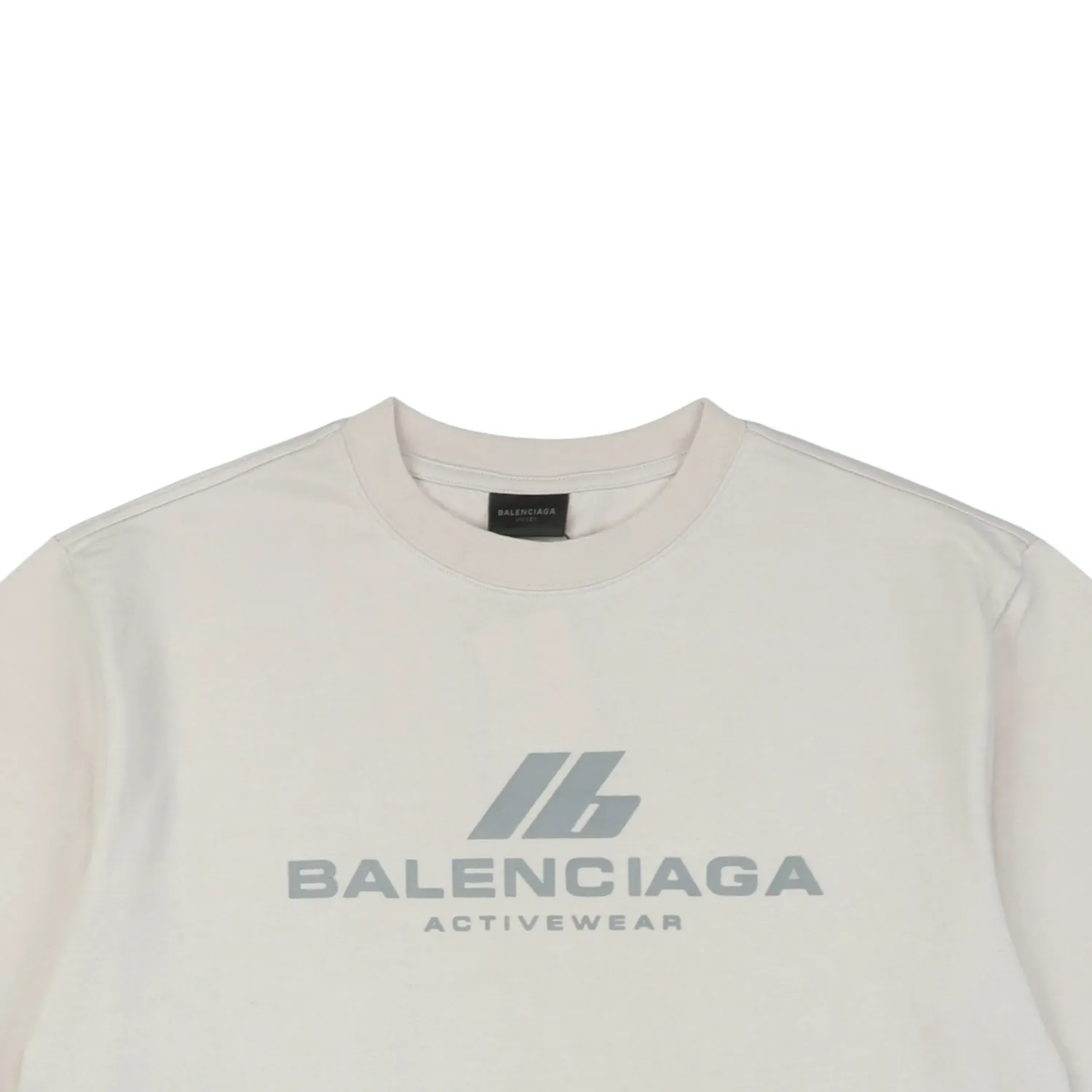 Close up neck of T-Shirt