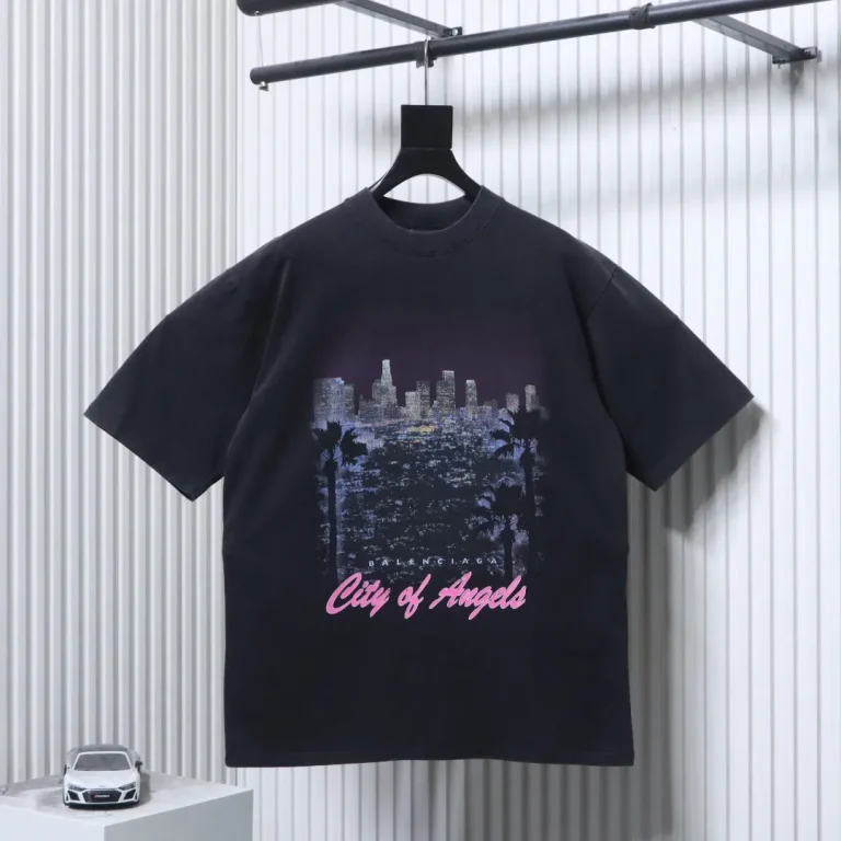 BLCG LA Night View Distressed T-Shirt