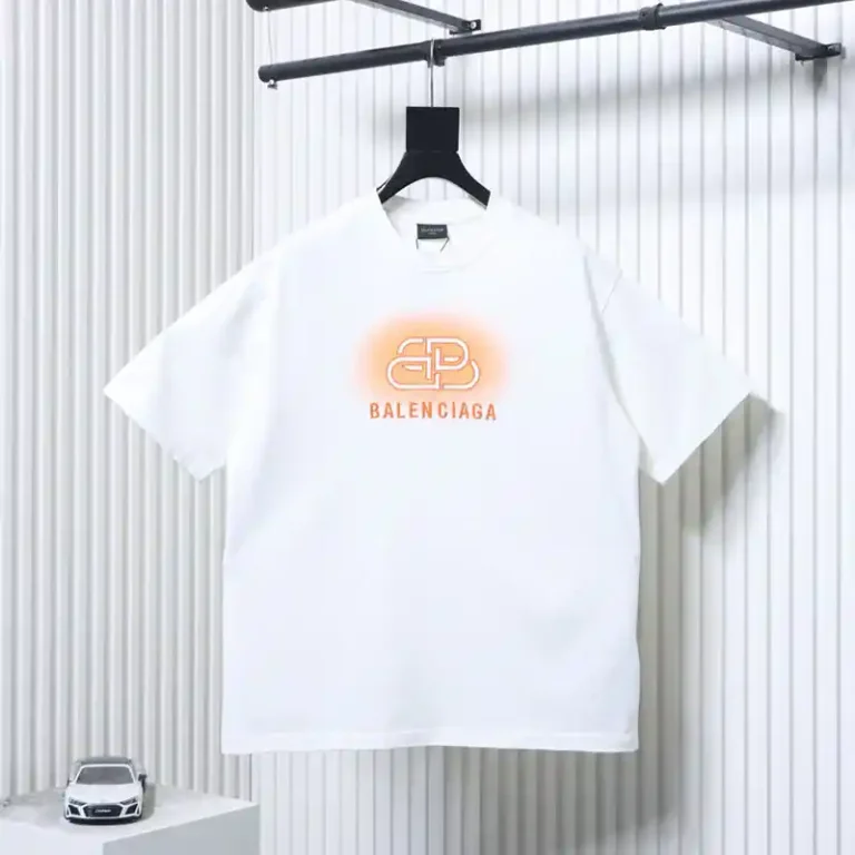BLCG Lock-Lock Letter Embroidered Logo T-Shirt