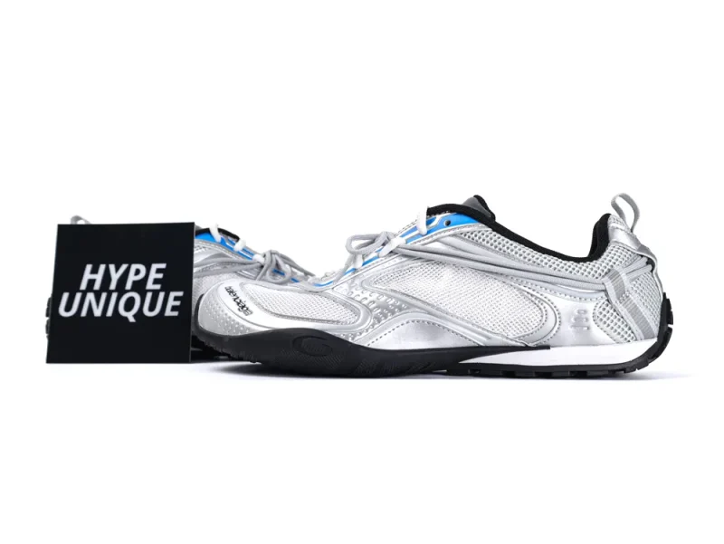 Radar Sneakers Metallic Gray Blue