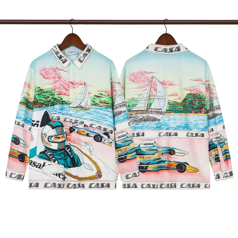 C-Blanca Grand Prix Scenic Silk Shirt