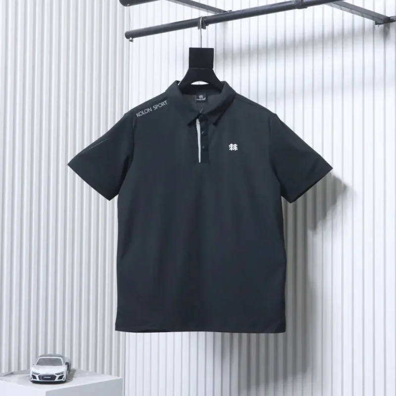 KS Silicone Logo Polo T-Shirt