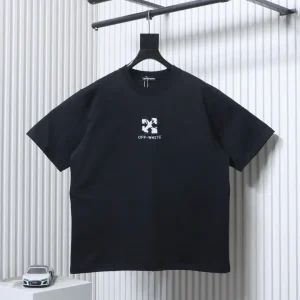 Off-White Arrow Patch Embroidery Cotton T-Shirt
