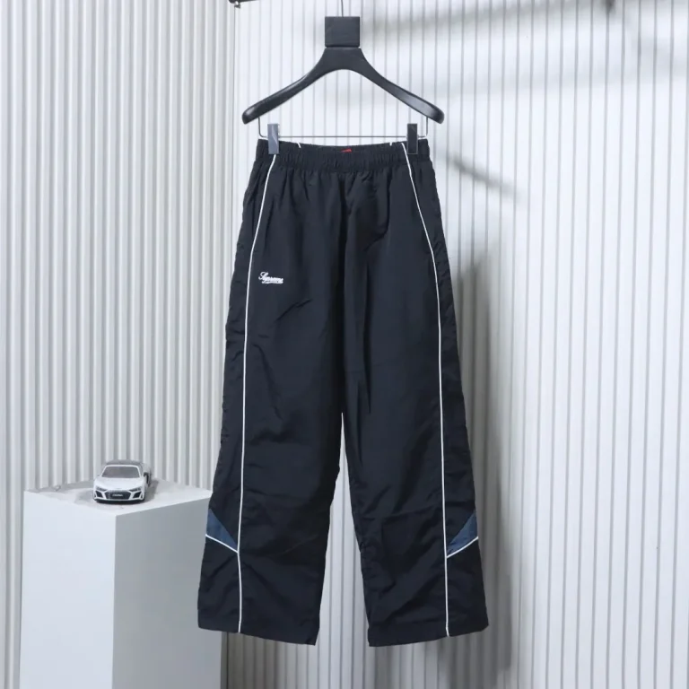 Sup Contrast Piping Color Block Track Pants