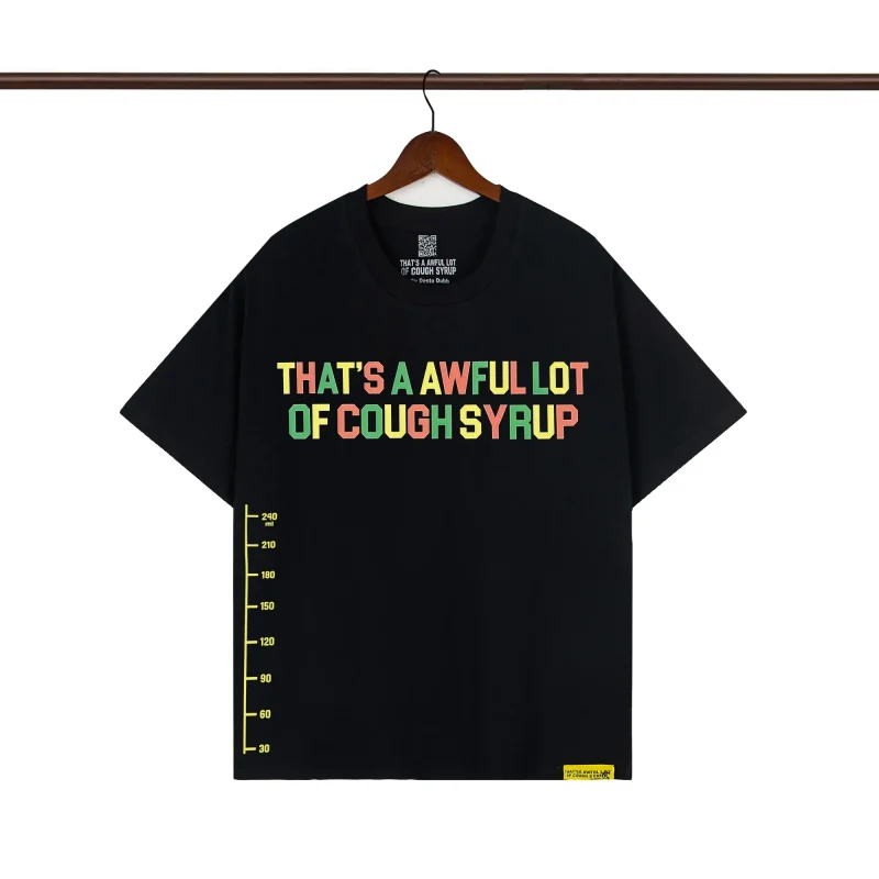 That’s A Awful Lot Of Cough Syrup "Measuring Scale" Multi-Color Graphic T-Shirt