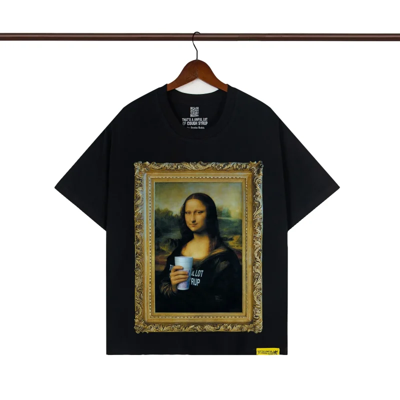That’s A Awful Lot Of Cough Syrup "Mona Lisa" Graphic T-Shirt