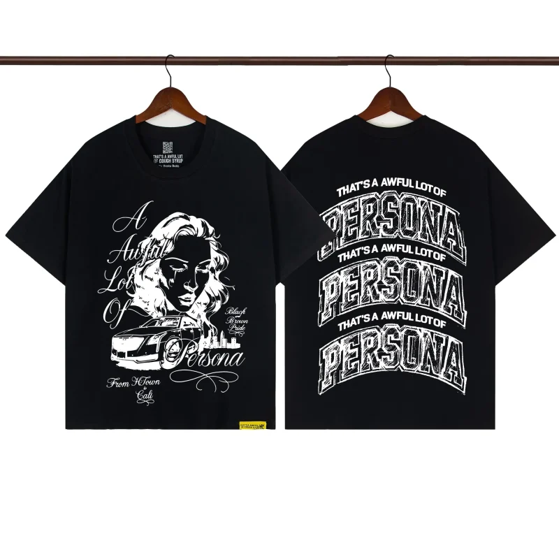 That's A Awful Lot Of Cough Syrup "Persona" HTown To Cali Graphic T-Shirt