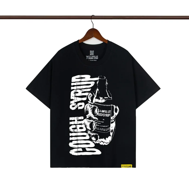 That’s A Awful Lot Of Cough Syrup "Warning" Graphic T-Shirt