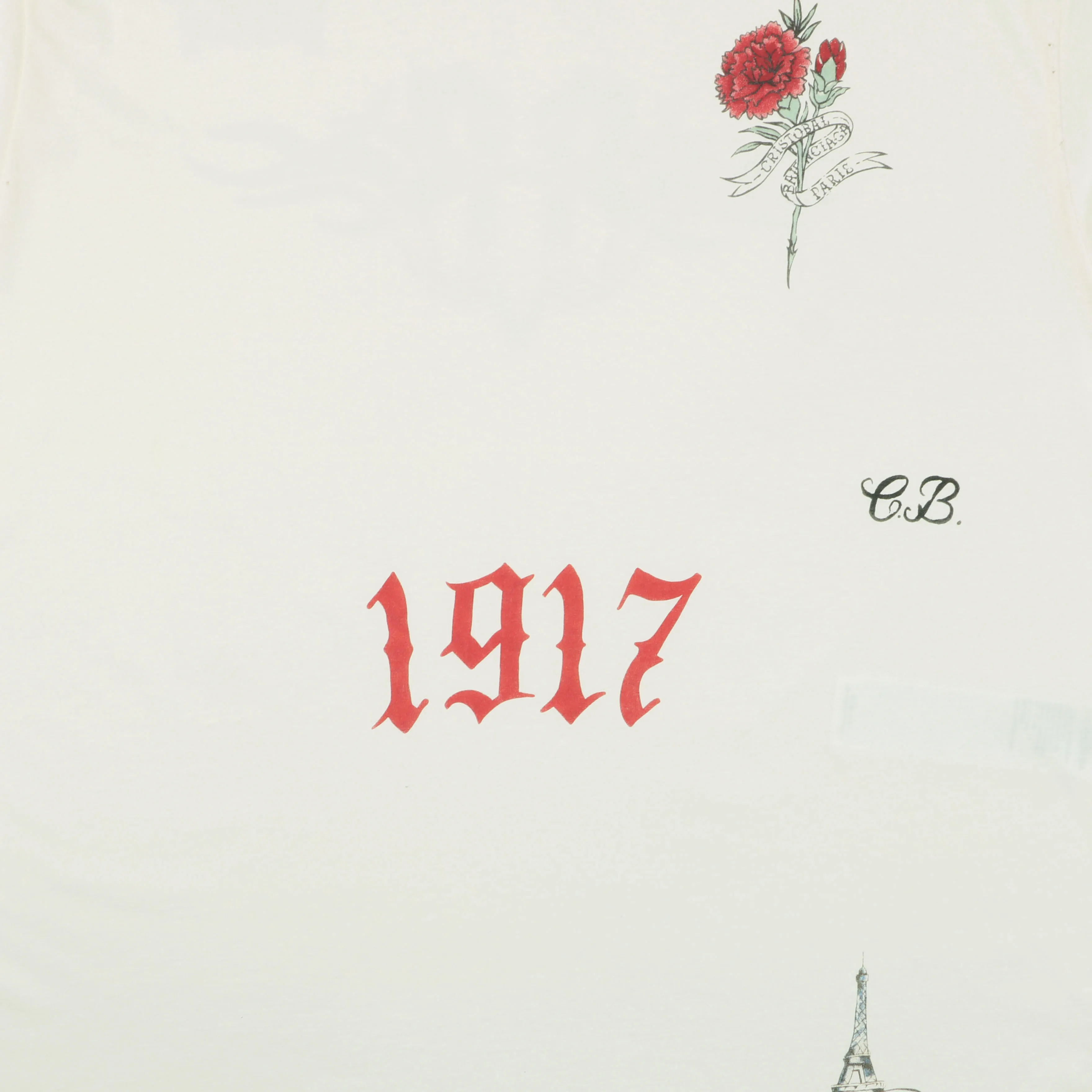 1917 and Rose Logo Print