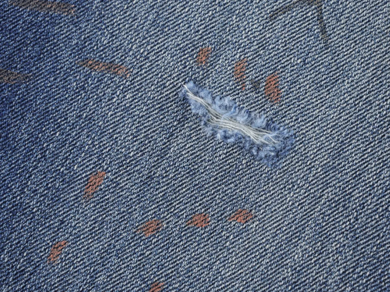Distressed in Jeans