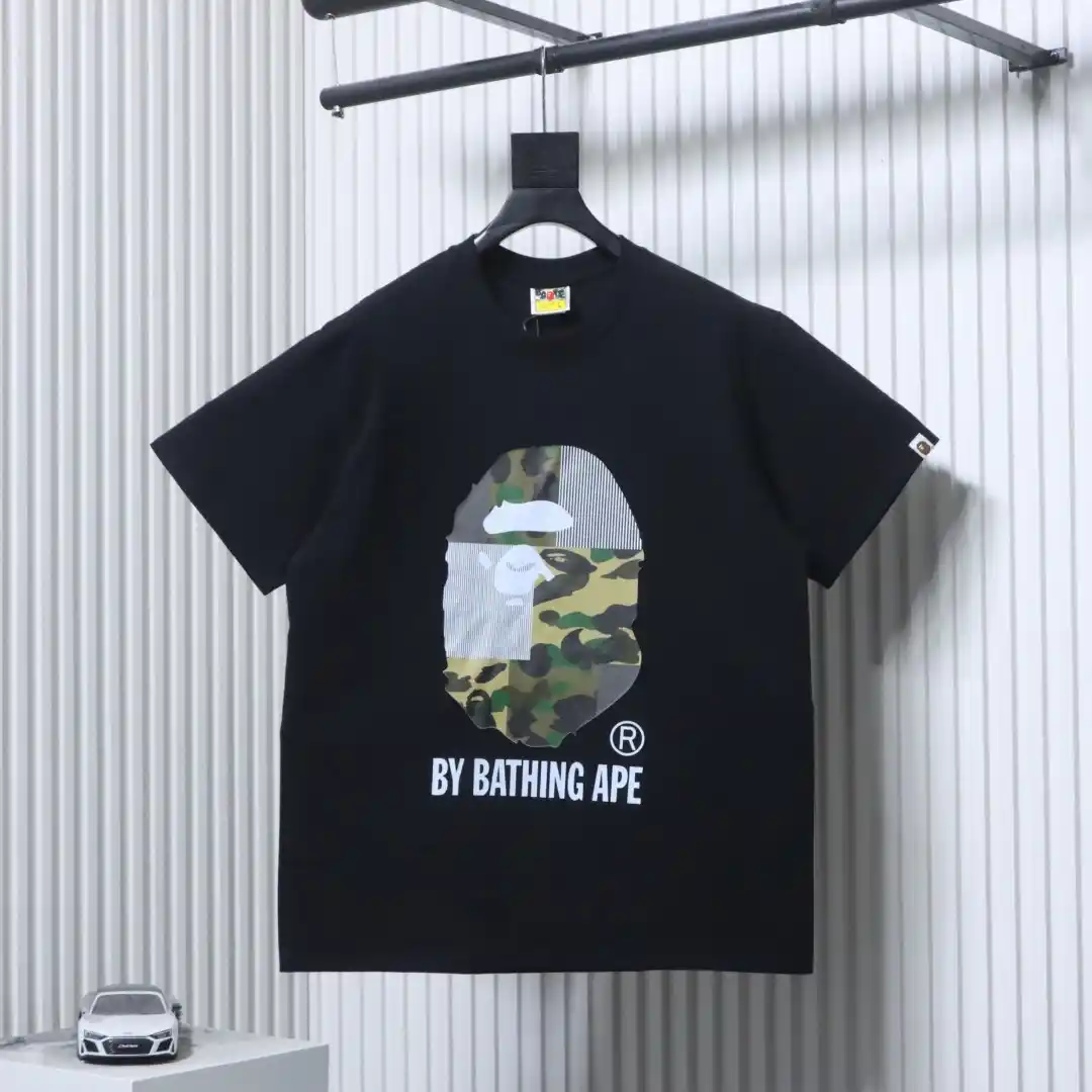 BAPE 26ss Patchwork Camouflage T-Shirt