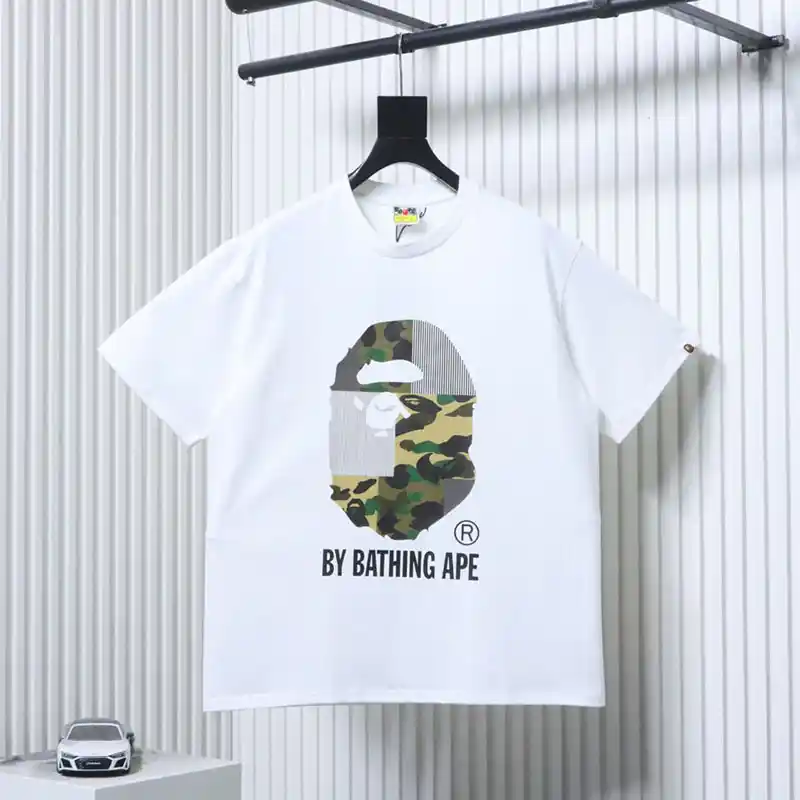 BAPE 26ss Patchwork Camouflage T-Shirt
