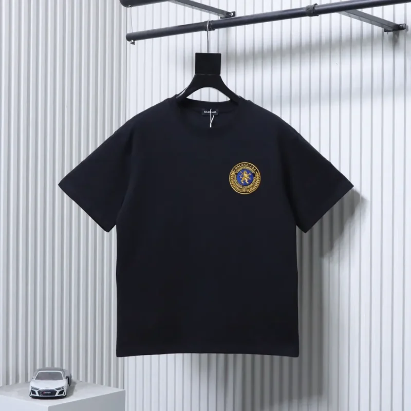 Embroidered Badge Short Sleeve T-Shirt