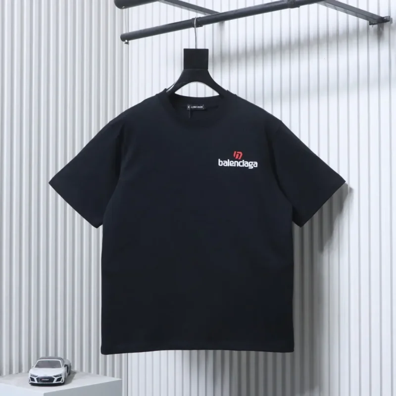 Back Logo Print Crew Neck T-Shirt