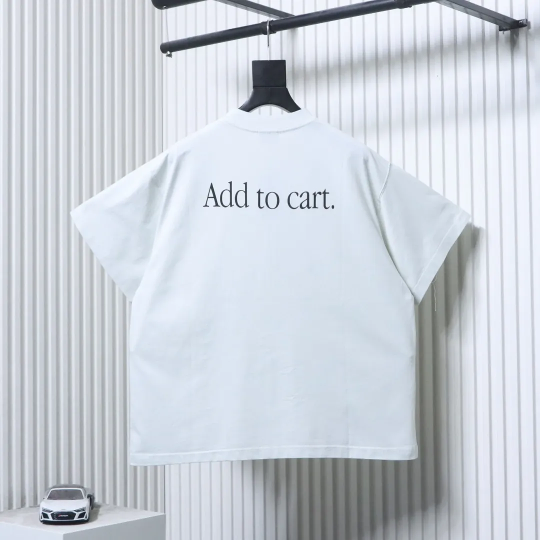 Back of BLCG Basketball Sneaker Printed T-Shirt Color White