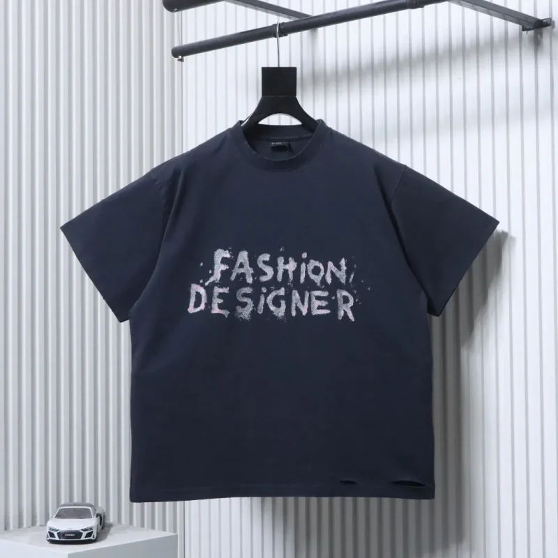 Designer Glitter Print T-Shirt