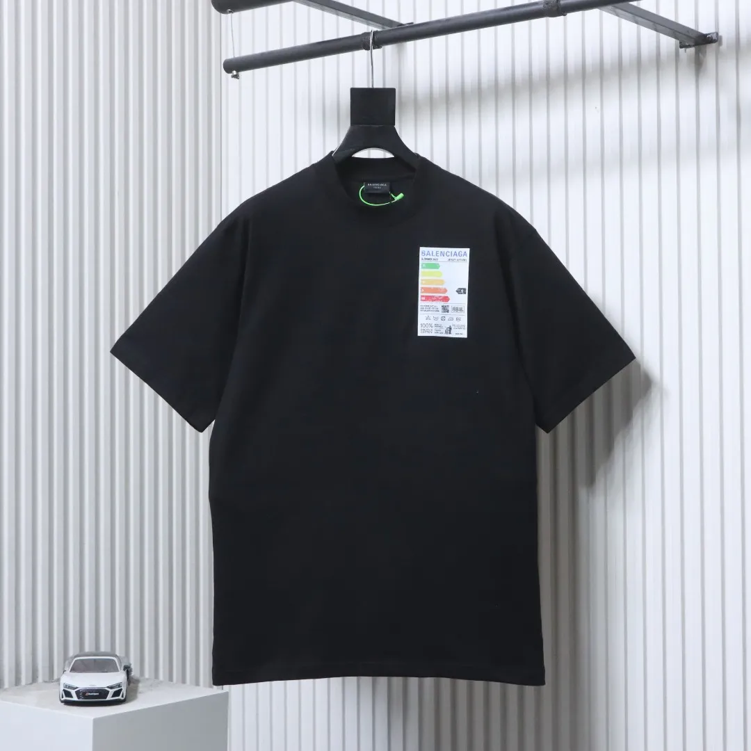BLCG Energy Saving Label Black T-Shirt